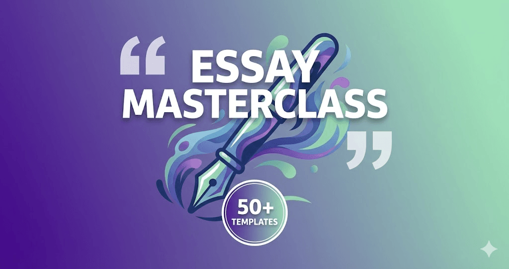 Essay Masterclass — 50+ Templates & High-Scoring Examples