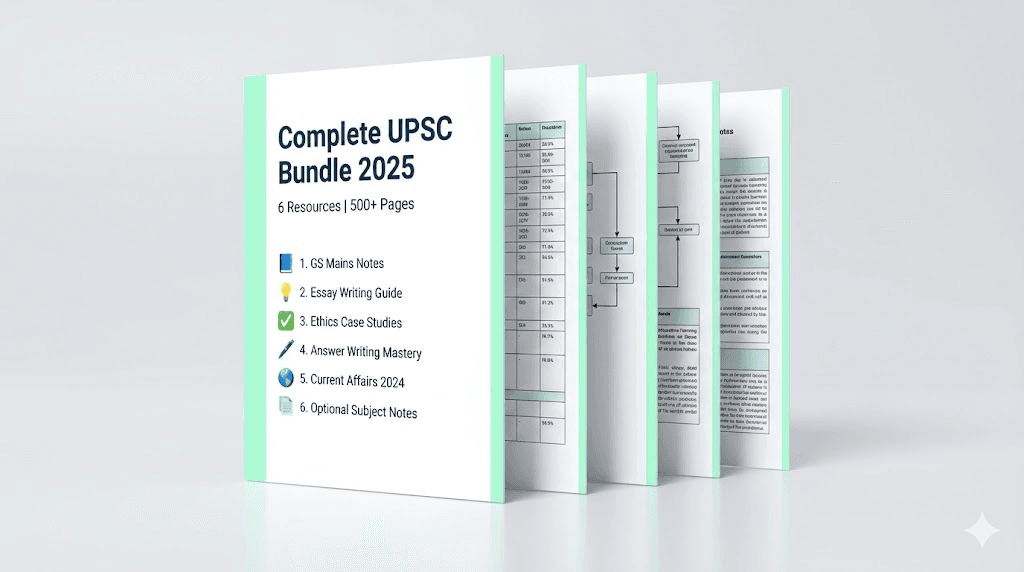 GS Mains Comprehensive Notes 2025 — All 4 Papers preview 1